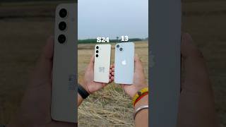 iPhone 13 vs samsung s24 camera test 🔥