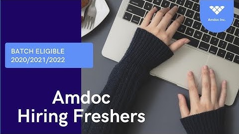 Amdoc Recruitment