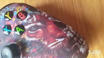 Tiger and Skull Xbox One custom controller by Extreme Consoles