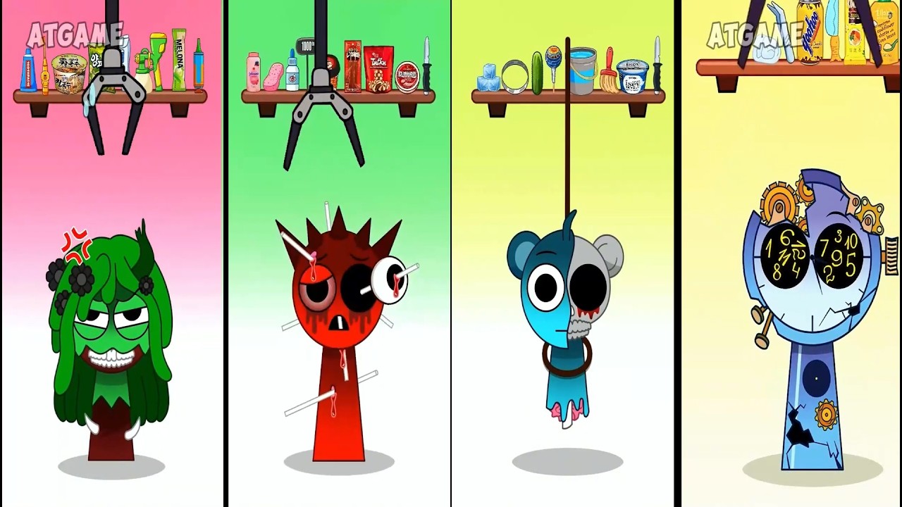 INCREDIBLE SPRUNKI HELP! | Tiles Hop EDM Rush part 16