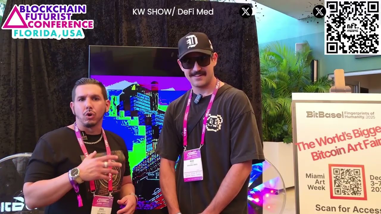 Walter Defi stands with the one and only Ruu from the legendary dogianldogs community!