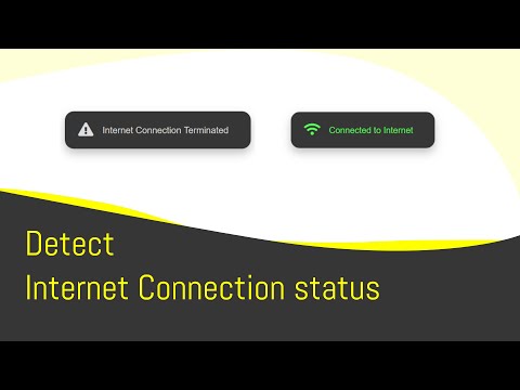 Check connected to internet or not Using JavaScript