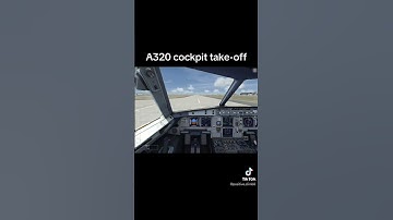 A320 cockpit takeoffaerofly flight simulator #aerospace #aviation #commercialaircraft #a320 #airbus