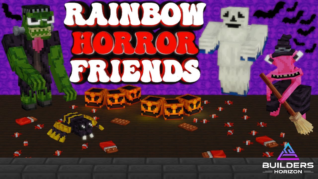 Rainbow Monster Friends by Builders Horizon (Minecraft Marketplace