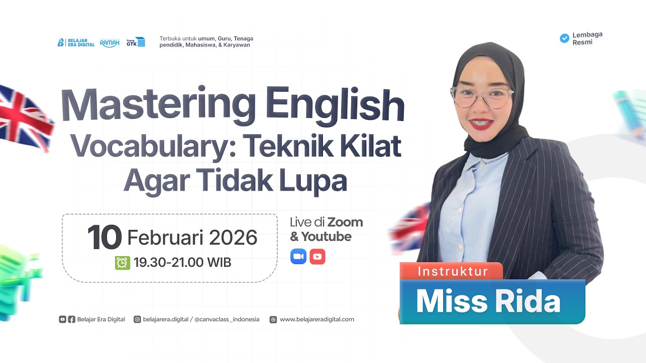 Webinar English: Mastering English Vocabulary