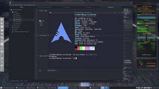 ArchMerge : 151 exploring the conky wo-conky-system-lua -  any desktop