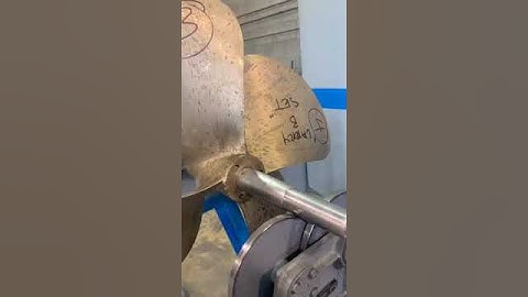 Balancing an Inboard Propeller