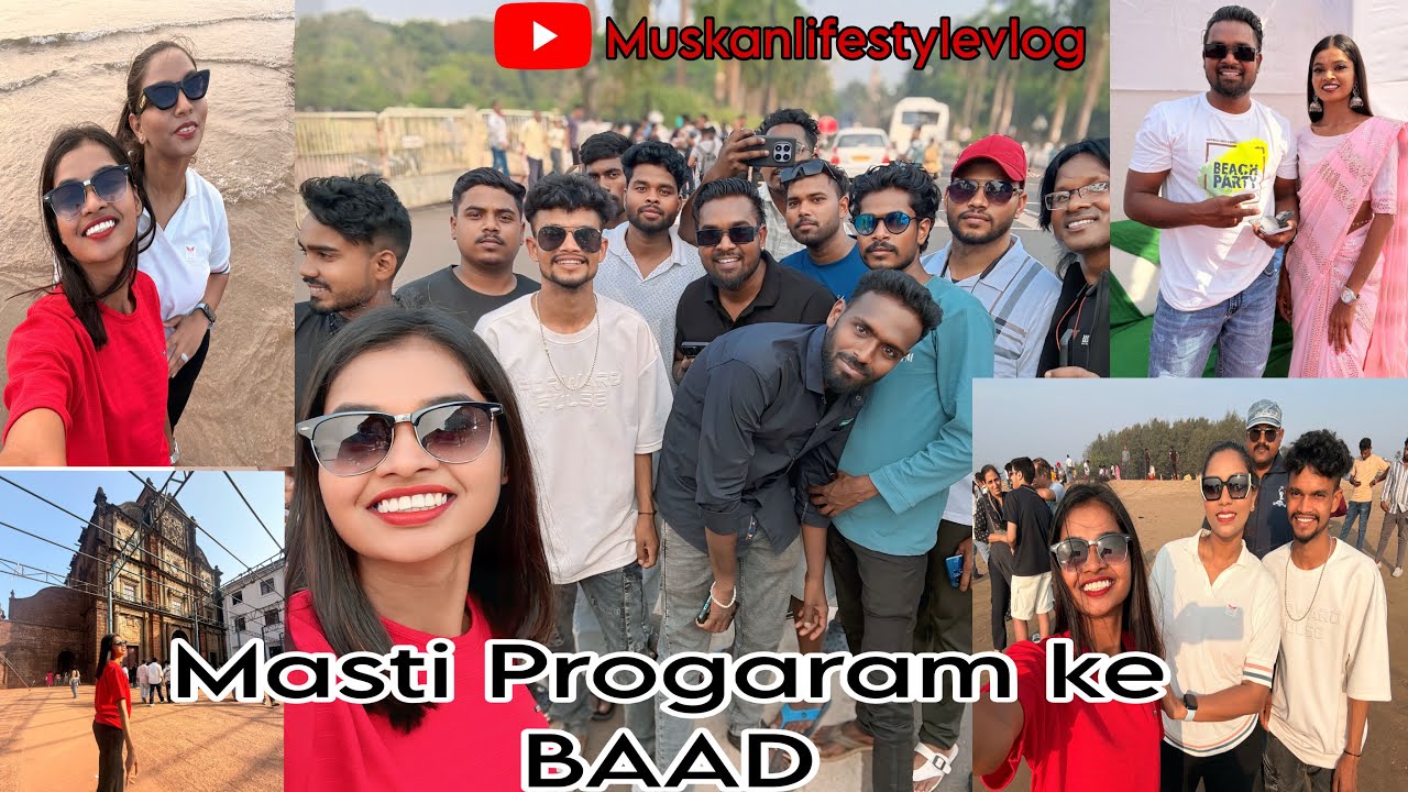 Goa ME PROGARAM KE BAD THORA SA MAAN HALKA KARNE GAYE HUMLOG / PILAR GOA 