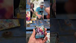 RYLEY PULLS A BANGER AND ITS ABOUT TO RAIN!!! #pokemon #cards #vlog #fyp #foryou