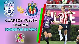 PACHUCA VS CHIVAS WOMEN'S LIVE | QUARTERFINALS (SECOND LEG) | LIGA MX WOMEN'S | WHERE TO WATCH | ...