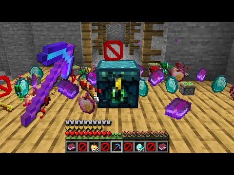Minecraft UHC but everything drops RANDOM ITEMS... i'm too lucky....