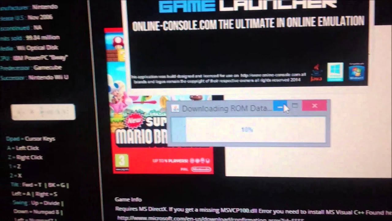 How To Play Nintendo Wii Games Online From the Browser NEW 2014 YouTube