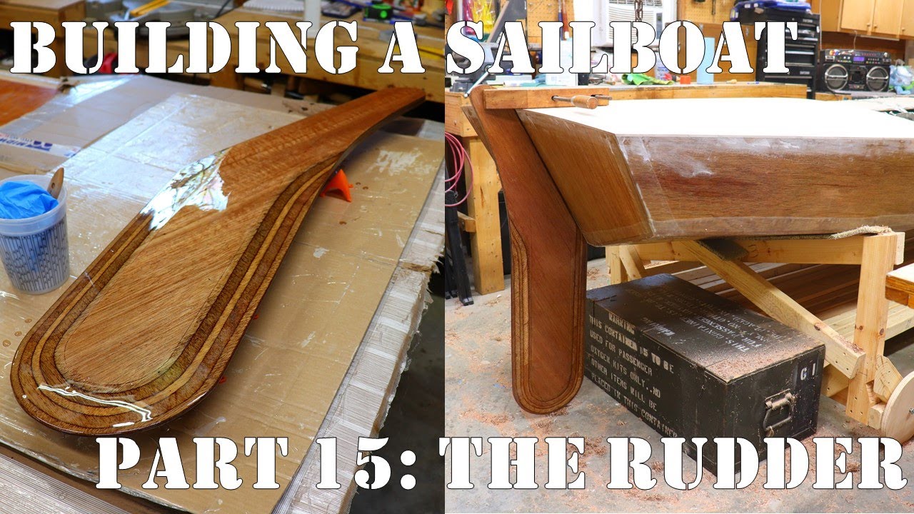 making a sailboat rudder