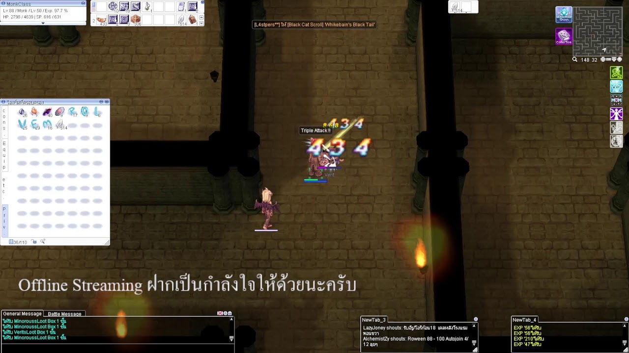 EP.1 Ragnarok Landverse TH (ROL) เก็บ Relic Pyramid dungeon (ชั้น 5)