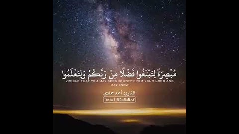 القارئ احمد حمادي