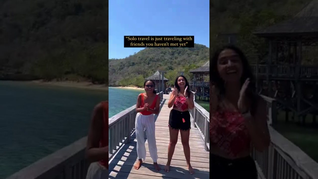 Traveling solo is never really solo | 