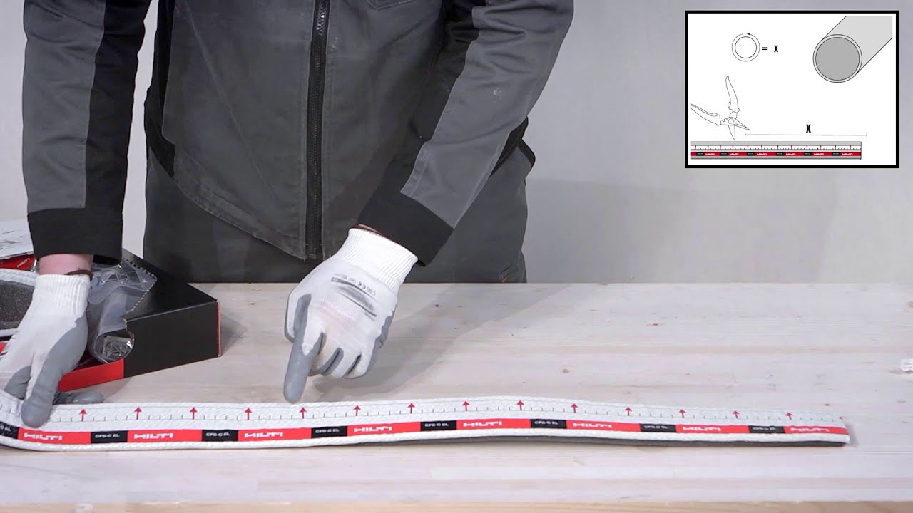 Opaska ogniochronna CFS C EL | Rury kanalizacyjne