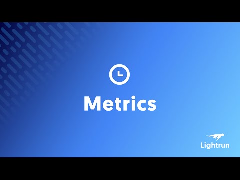 Feature Highlight: Metrics