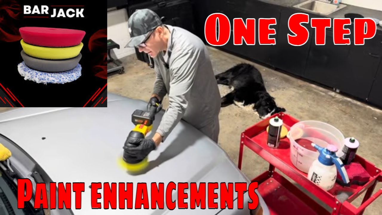 Один шаг — и полировка автомобиля стала ПРОЩЕ с помощью средних поролоновых дисков Barjack!