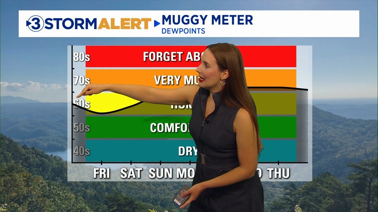 Alison Pryor's Friday morning weather - YouTube