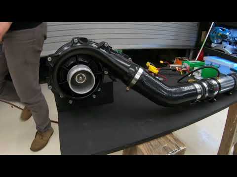 Electric Supercharger - MGM Controller - LMT 3080 - 12s LiPo - 30KW