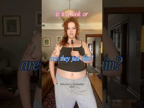 Video is it a look or are they just thin? 🤨 - youtube