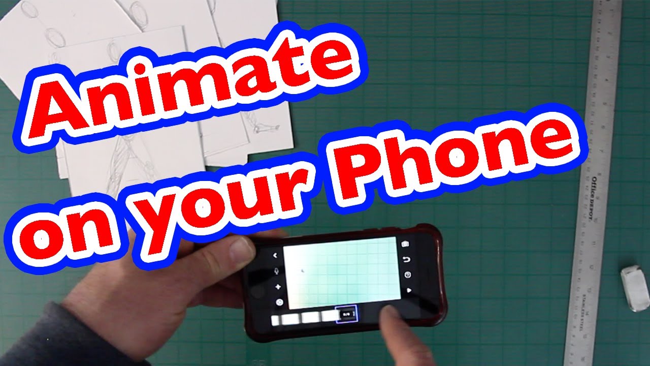 Animate on your Phone with a Stop Motion App