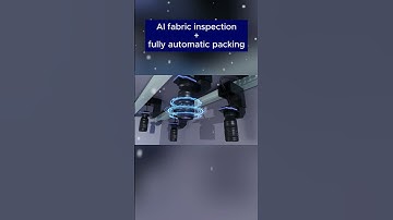 Now weaving mills all use this!AI fabric inspection+automatic packing saves time, effort, efficiency