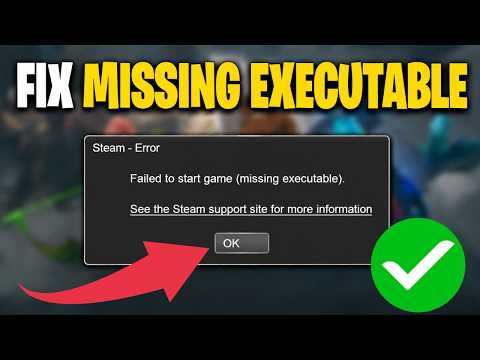 How To Fix Dota 2 Failed to Start Game (Missing Executable) – 2026