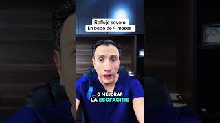Reflujo severo en bebé de 4 meses #funduplicaturalaparoscopica #erge #neumonia #broncoaspiración