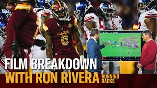 Film Breakdown with Ron Rivera | Run game and scouting the 49ers