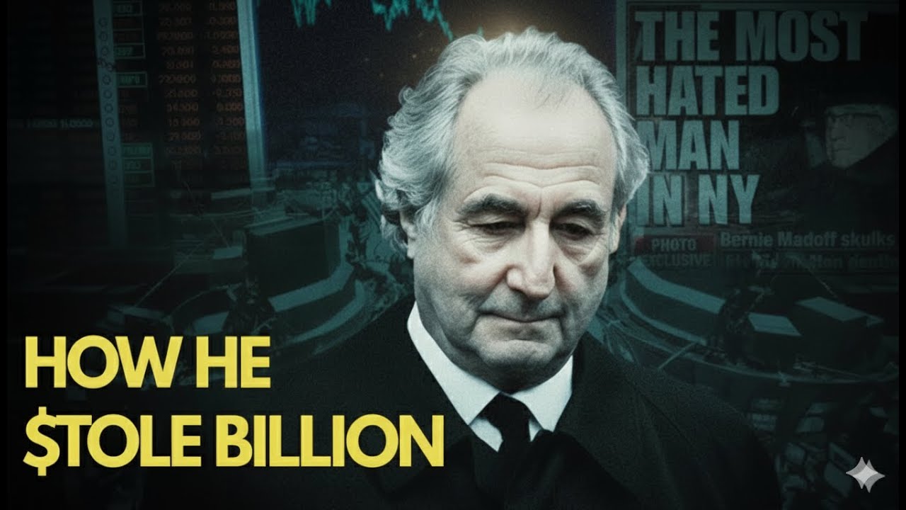 Разоблачение хищения Берни Мэдоффом 900 миллионов долларов и финансовой пирамиды.
