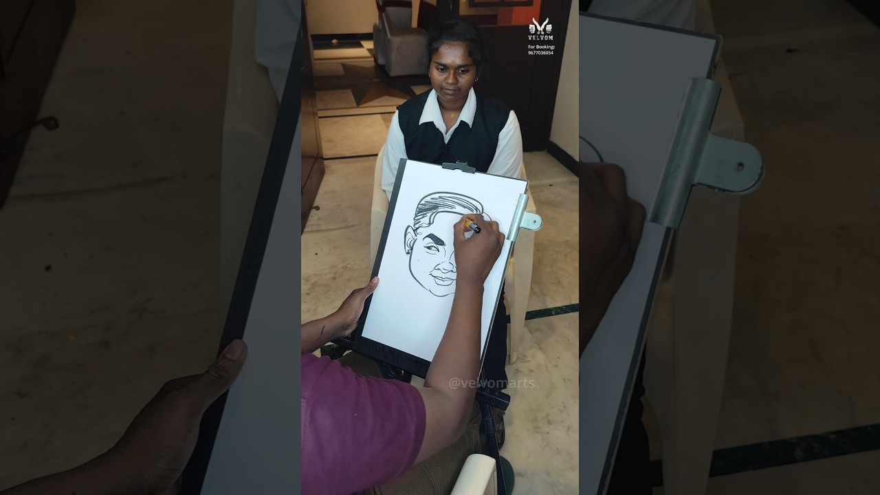 Live caricature event | artist surendar | book your events now 
