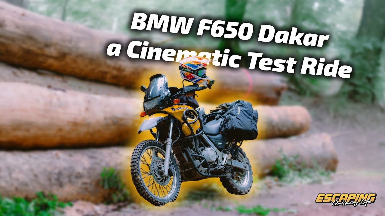 Escaping Ordinary Life X BMW F650 Dakar a Cinematic Test Ride