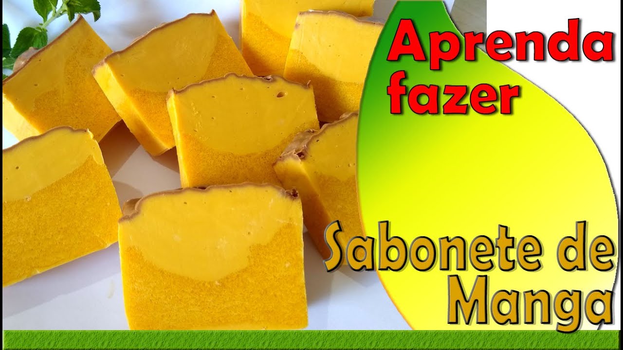 Como Fazer Sabonete Hidratante de Manga