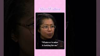 “Whatever is mine is looking for me!” Alice Walker ✨💚 #divinetiming #innerpeace
