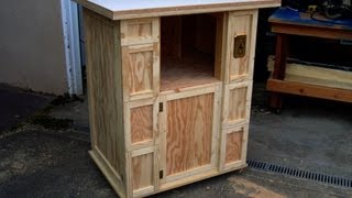 Build a router table cabinet.