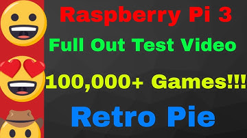 Retropie Retro Gaming Console 100,000+ Games Raspberry Pi 3
