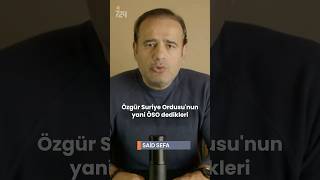 ÖSO dedikleri maaşları gününde yatmayınca Türkiye aleyhine slogan atan çetelerdir #SaidSefa #ajans