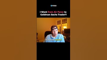 I Had ZERO Finance Background and Ended Up at Goldman Sachs?!