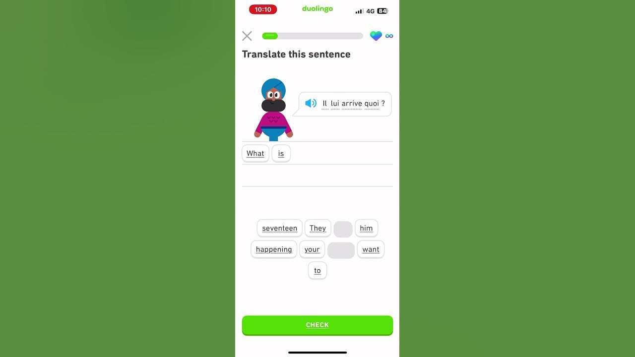 Let’s learn French with Duolingo beginner section 5 adventurer 