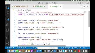 Firebase Firestore Web (Part 2 of 3) Version 9.10.0