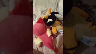 2 adopt me bat dragon plushes!?