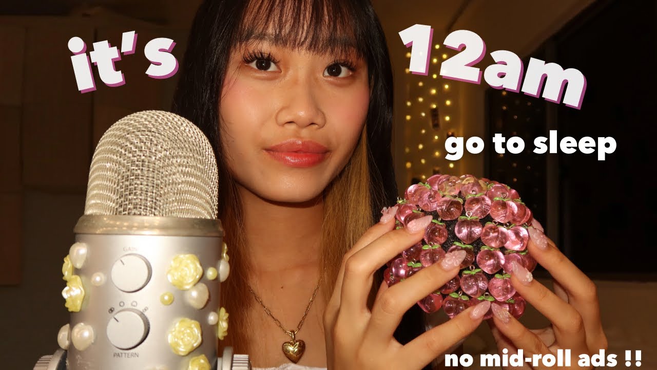 it’s 12AM, go to sleep 😪ྀི˚.༘⋆ (no mid-roll ads ASMR)
