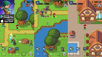 The Walking Hero (Auto Battle Idle RPG MMO Game): Gameplay Android