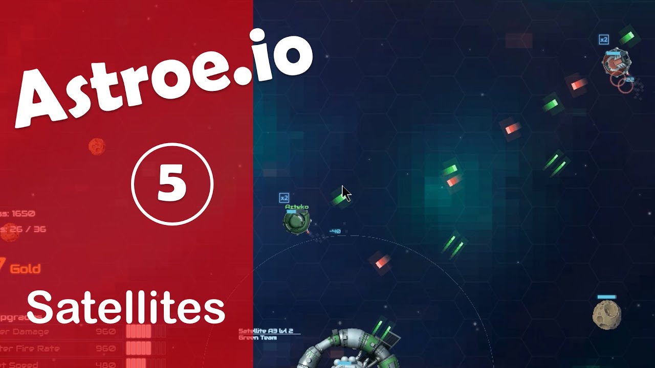 Astroe.io #5 | Satellites Mode | Chrisko