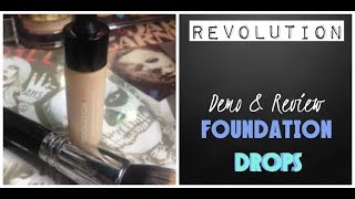 REVOLUTON WEEK - Foundation Drops Demo & Review F1,F2,F3