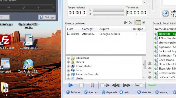 Transmissão ao vivo  web radio