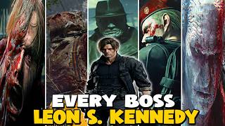 EVERY BOSS LEON S.KENNEDY HAS EVER FACED IN RESIDENT EVIL GAMES! (1998 - 2026)