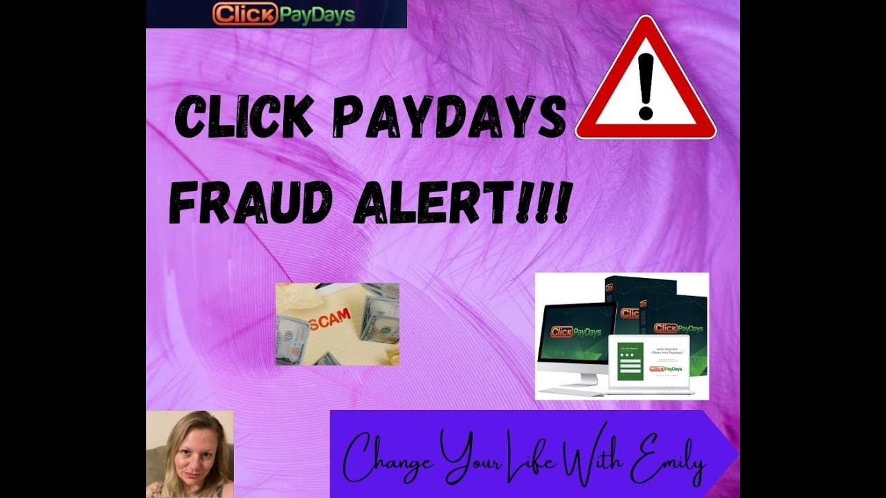 ⛔️⛔️FRAUD WARNING⛔️⛔️ CLICK PAYDAYS DIDN’T WORK AND THEY WON’T HONOR THEIR OWN MONEY BACK GUARANTEE